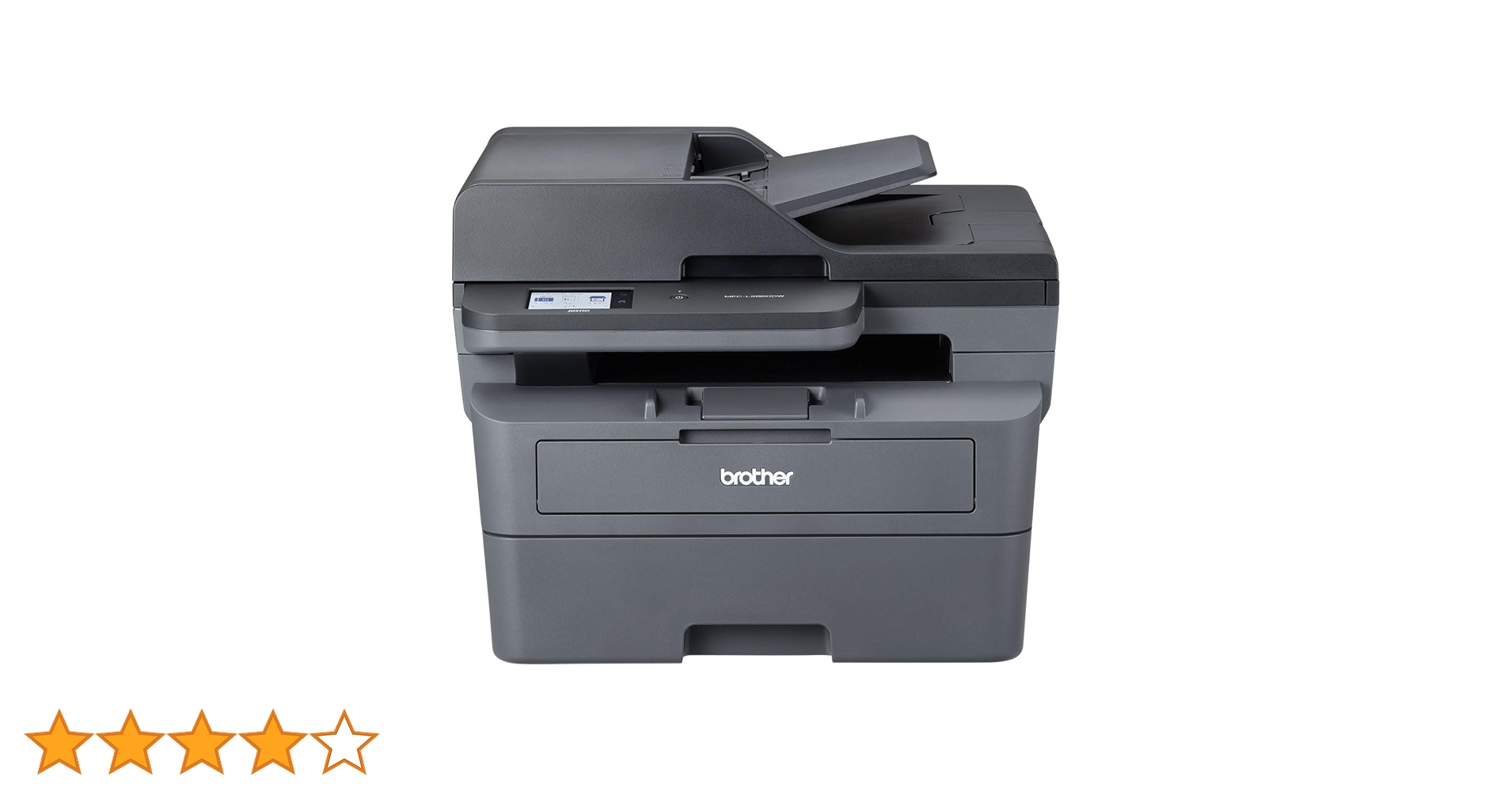Brother ADF/FAX/有線LAN対応 A4モノクロレーザー複合機 ブラザー FAX-L2800DW A4モノクロレーザー複合機（FAX/ 無線
